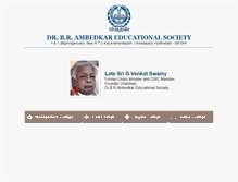 Tablet Screenshot of drbrambedkarcollege.org